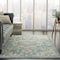 Homeroots 7 x 10 ft. Light Blue & Ivory Distressed Area Rug 385583 - alternate 5